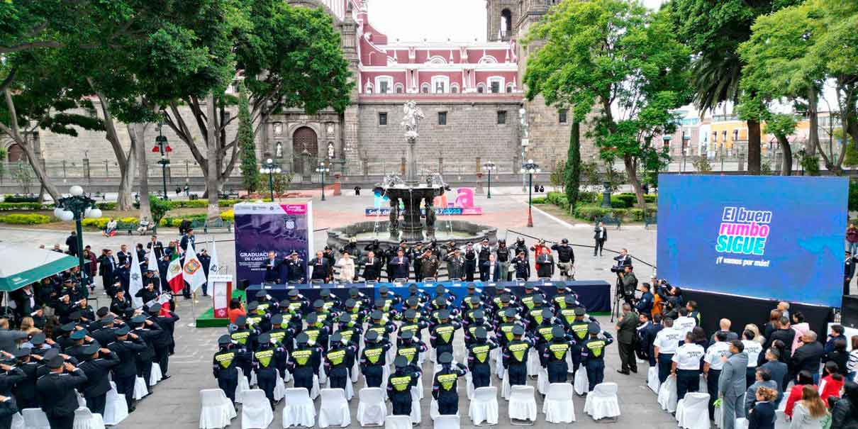Ingresan a la Policía Municipal 46 elementos egresados de la academia policial