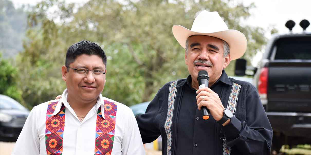 Inicia segunda etapa de construcción del camino artesanal Cuacuila-Xaltepec
