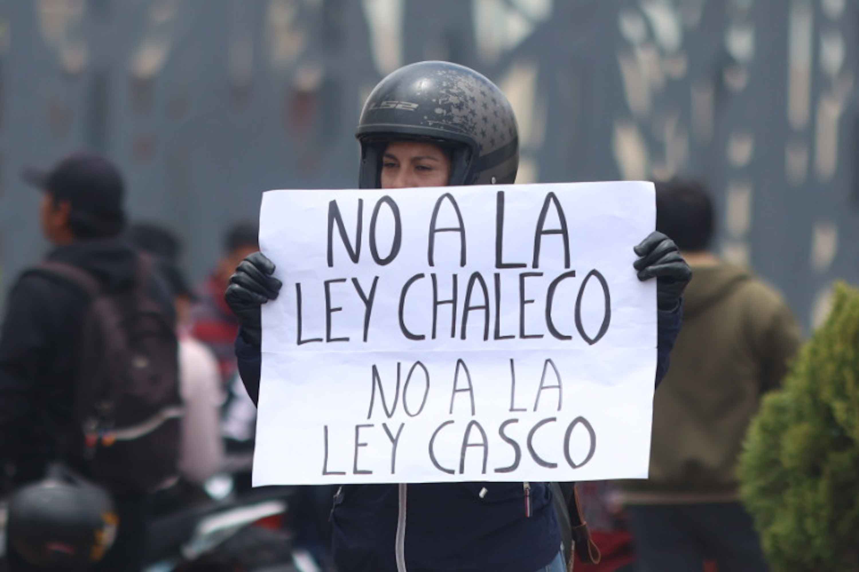 Insisten motociclistas en aplazar aprobación de Ley Chaleco