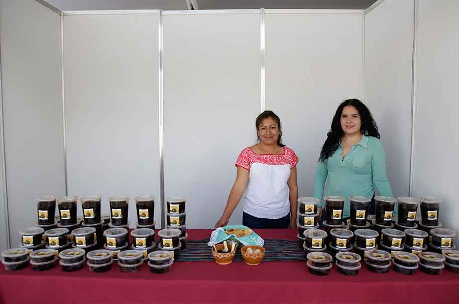 Instalan en el CIS el "Mercadito Solidario de las Mujeres”; 125 expositoras de 29 municipios