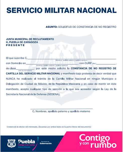 Jóvenes nacidos en 2005 ya pueden tramitar la Cartilla del Servicio Militar
