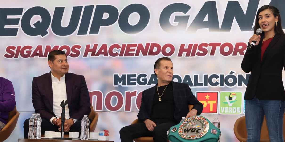 Julio César Chávez estará ligado a Puebla y Armenta con Centro de Alto Rendimiento y Promotora de Boxeo