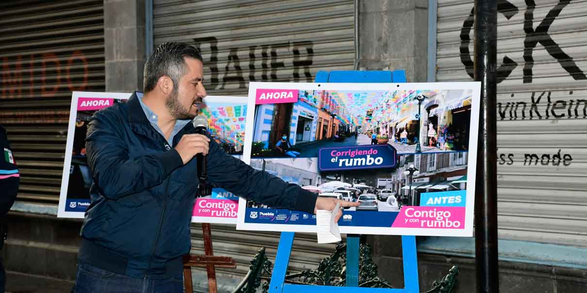 La calle de Los Dulces luce mejor imagen urbana