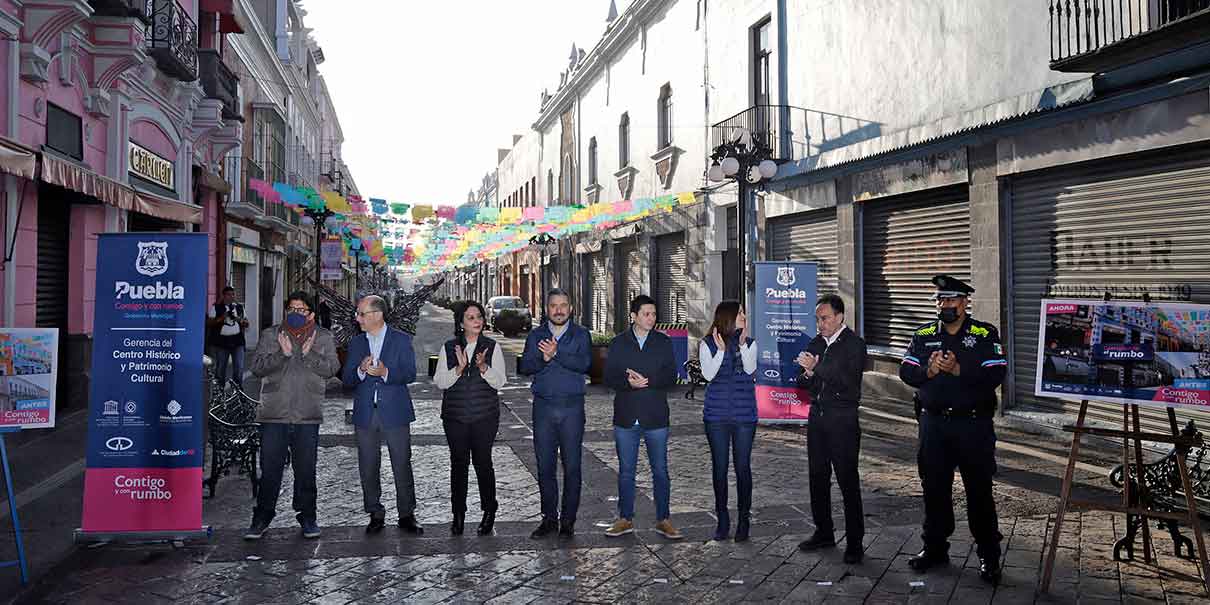 La calle de Los Dulces luce mejor imagen urbana