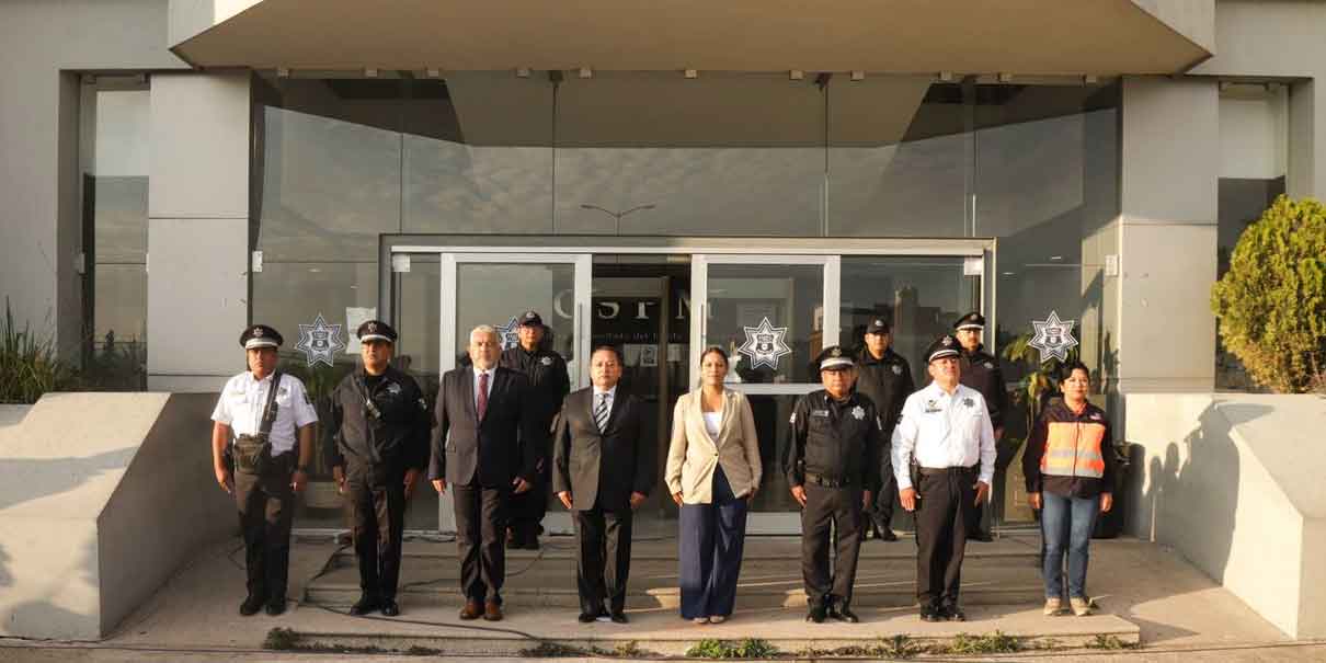 Encabeza Lupita Cuautle pase de lista en Seguridad Pública de San Andrés Cholula