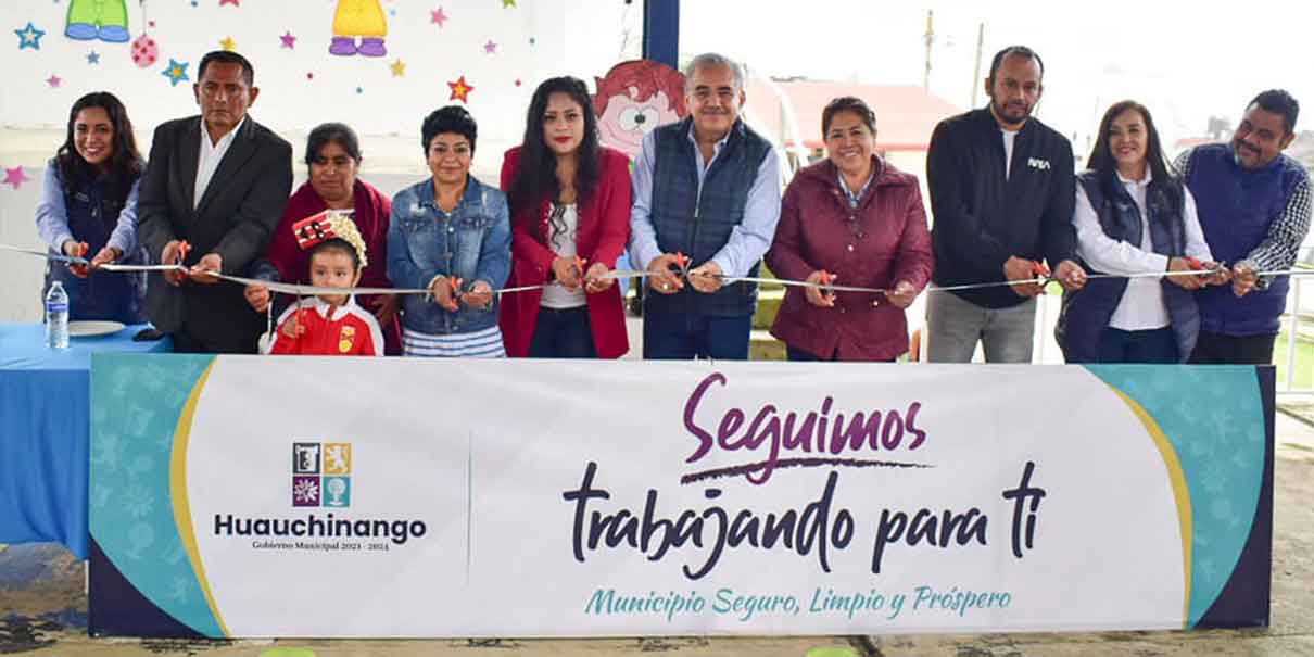 La educación, prioridad y un compromiso en Huauchinango: Rogelio López