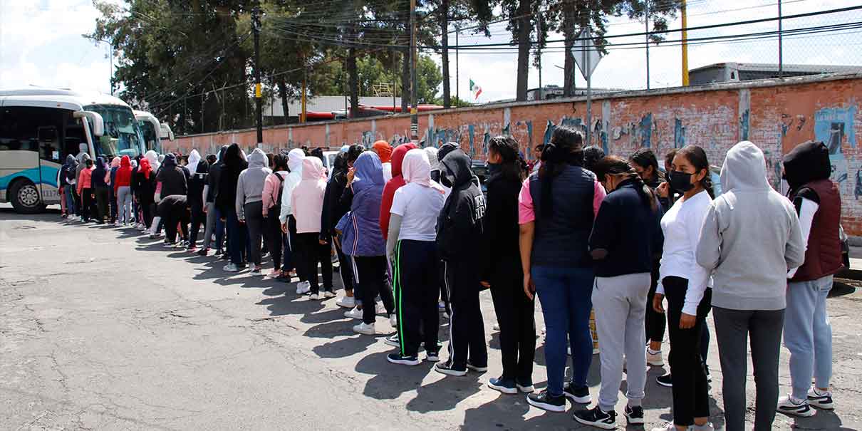 Las normalistas de Teteles no pagarán ningún daño provocado afuera de la SEP