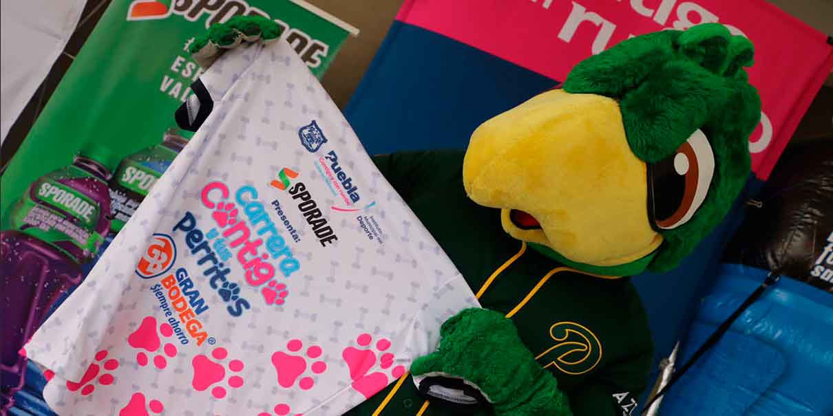 Presentan playera y medallas para la carrera ‘Contigo y tus perritos’