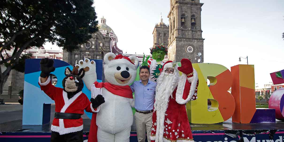 La NAVIDAD comienza el 3 de diciembre; Eduardo Rivera presentó programa artístico-cultural