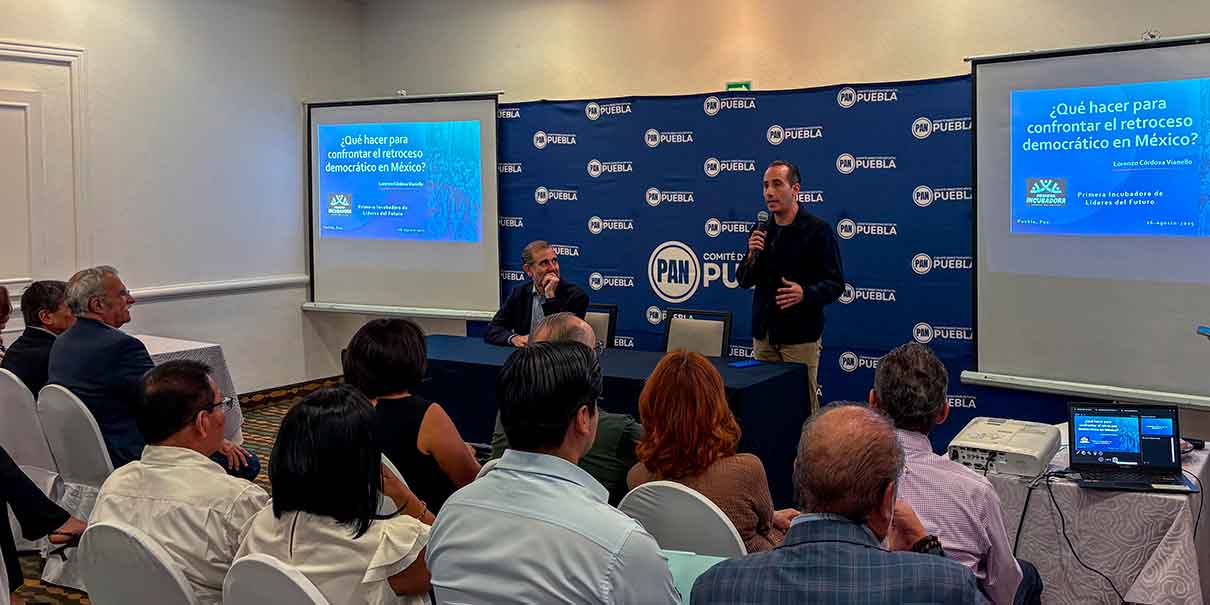 Lorenzo Córdova en Puebla
