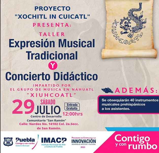 Los sábados y domingos son de arte y cultura en Puebla capital