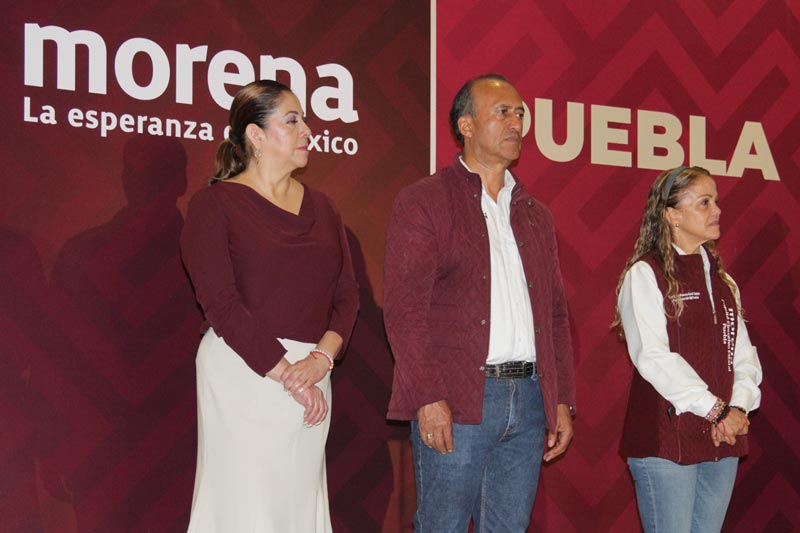 Luisa María Alcalde pidió a ediles morenistas poblanos un buen trabajo para garantizar la continuidad