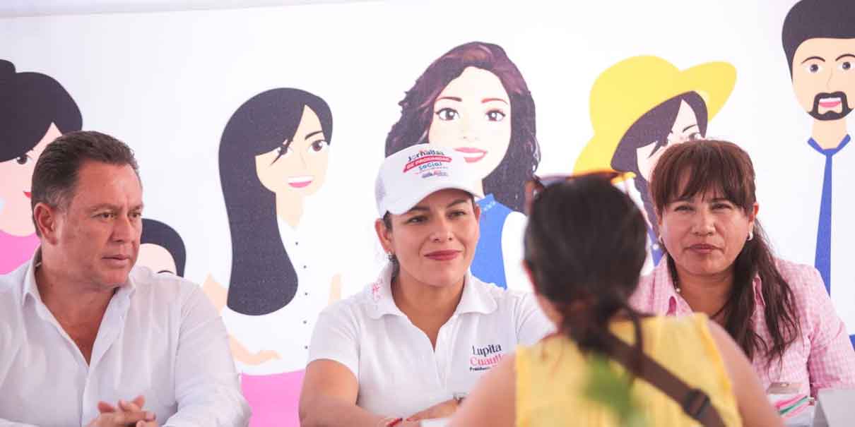 Lupita Cuautle refuerza lazos sociales con Jornada de Proximidad Social en Atlixcáyotl