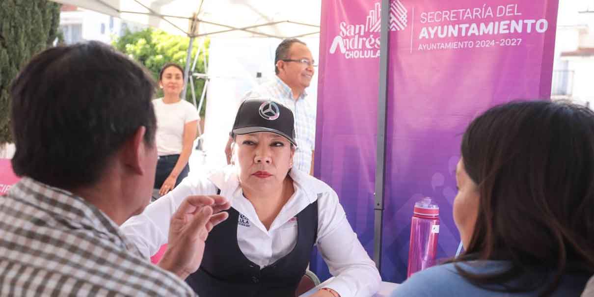 Lupita Cuautle refuerza lazos sociales con Jornada de Proximidad Social en Atlixcáyotl