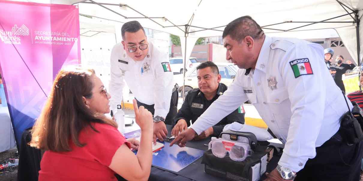 Lupita Cuautle lleva servicios municipales a la delegación Atlixcáyotl