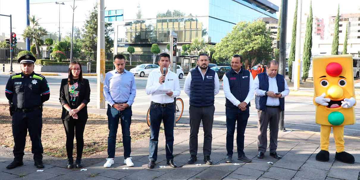 Mayor seguridad en la circulación de la avenida 25 Oriente-Poniente