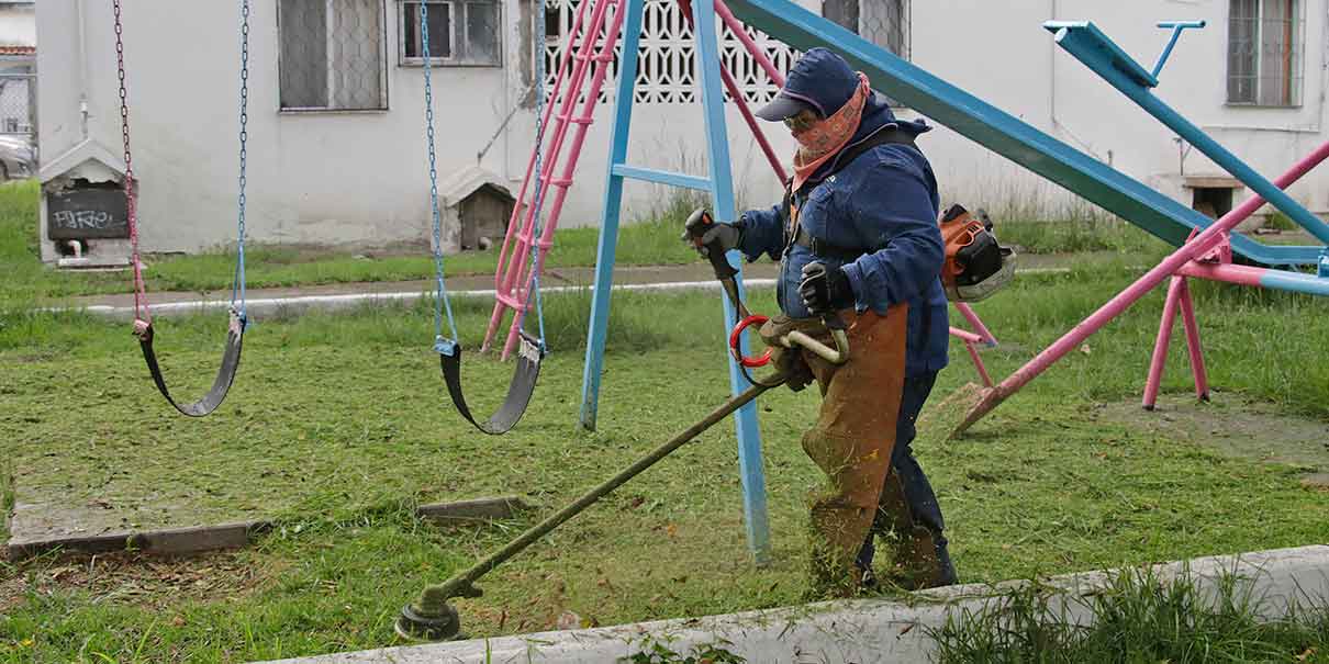 Mejora la imagen urbana del Fovissste San Manuel