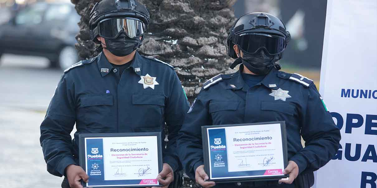 Mil 300 policías vigilarán la capital poblana con “Operativo Guadalupe Reyes”