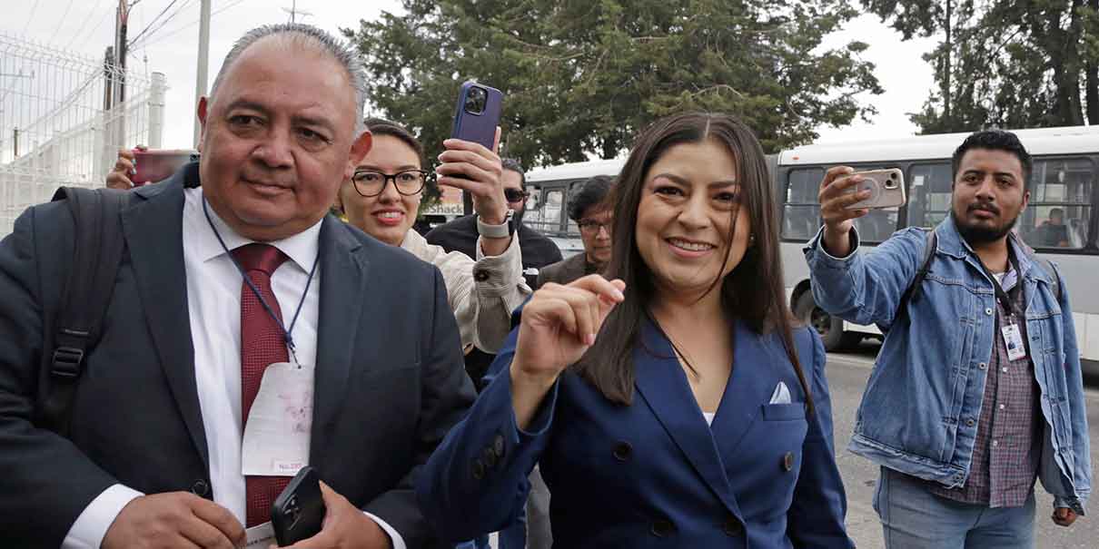 Nadie impedirá que participe por la candidatura por la gubernatura de Puebla en Morena: Claudia Rivera