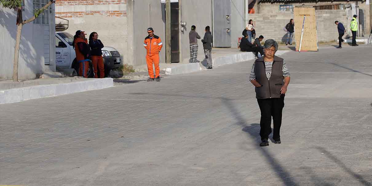 Nueva calle fue entregada a vecinos de la colonia Guadalupe Hidalgo