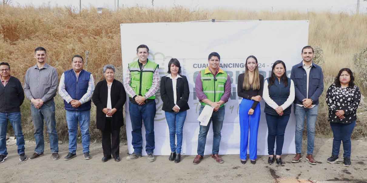 Omar Muñoz da banderazo de inicio a importante acceso al municipio sobre Periférico Ecológico