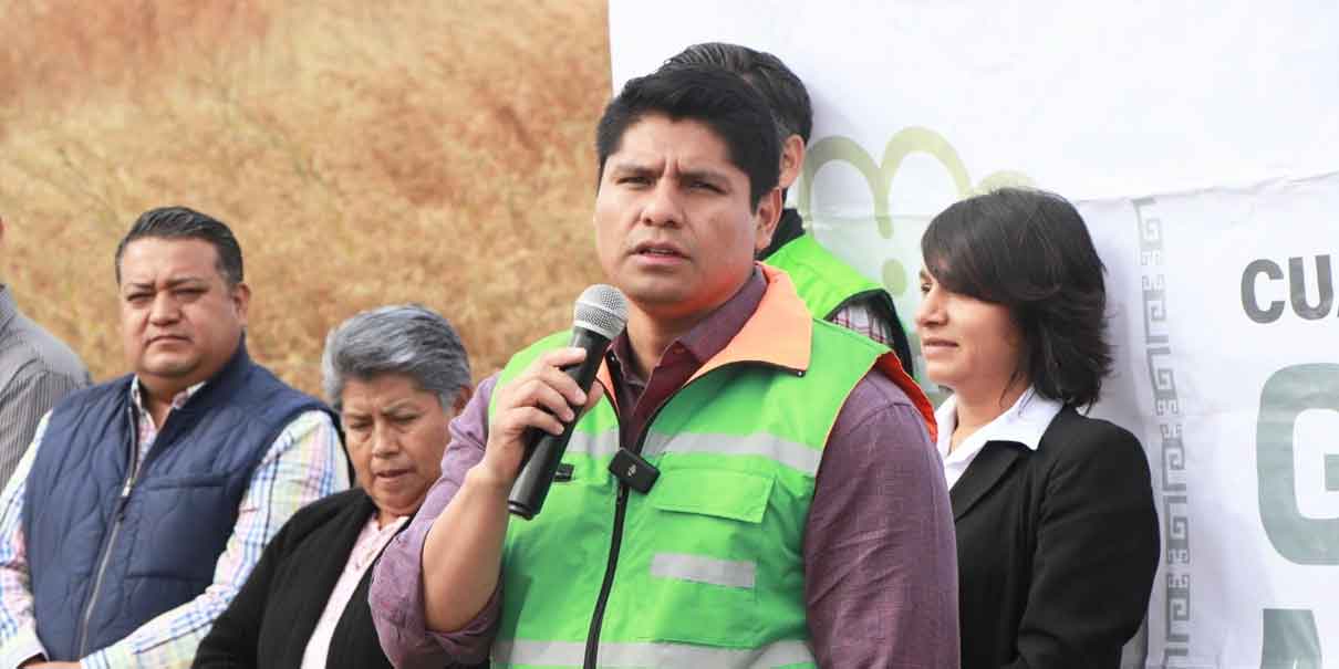 Omar Muñoz da banderazo de inicio a importante acceso al municipio sobre Periférico Ecológico