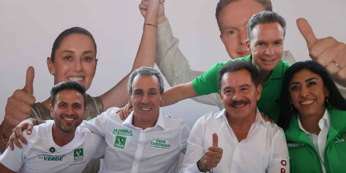 El futuro de Puebla también es Verde: Nacho Mier