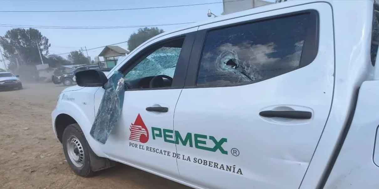 Personal de Pemex de Cuautepec, Hidalgo, fue atacado a tiros por huauchicoleros