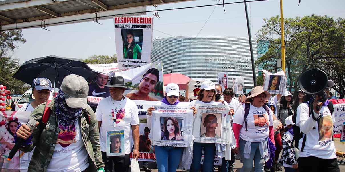 Piden justicia para madres desaparecidas en Puebla