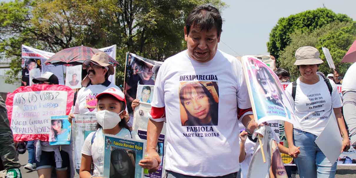 Piden justicia para madres desaparecidas en Puebla