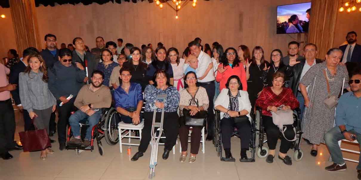 Demandan ante Lalo Rivera mejores condiciones para personas con discapacidad