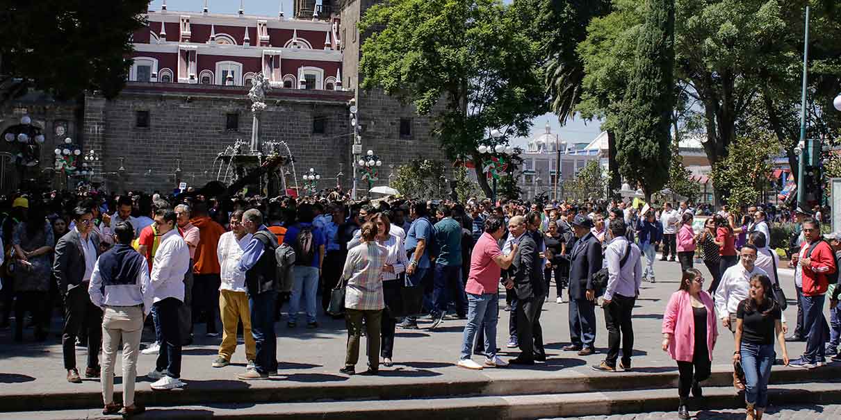 Poca convocatoria para participar en el simulacro de hoy