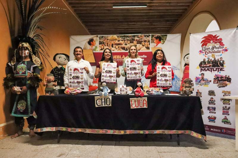 San Pedro Cholula se prepara para la Feria 75 con actividades culturales y artísticas