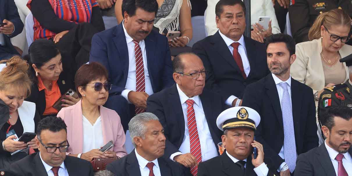 Primer desfile de Sheinbaum en Puebla con el respaldo de la 4T poblana