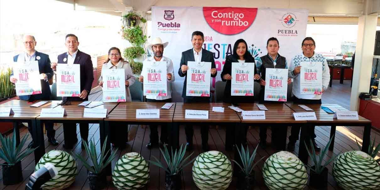 Del 14 al 18 de diciembre la Primera Fiesta del Mezcal en Puebla capital