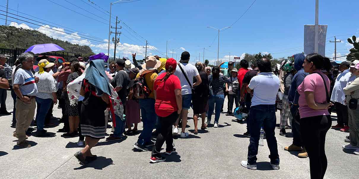 Protesta en Tehuacán