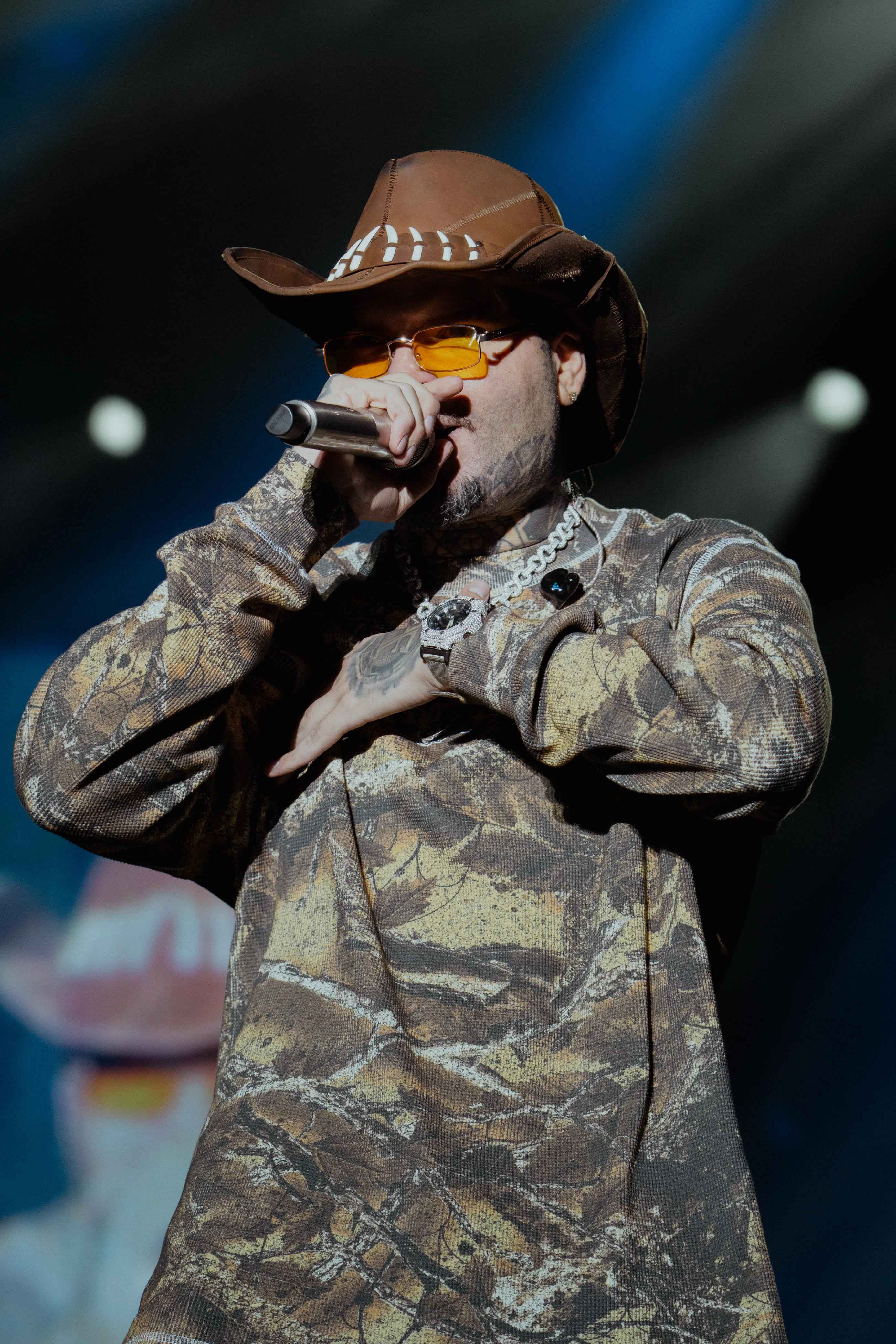 Puebla demostró su reguetón con Farruko en el Teatro del Pueblo