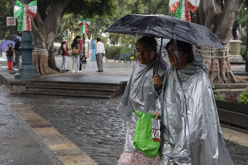 Puebla emite alerta por fuertes lluvias y tormentas eléctricas para este JUEVES