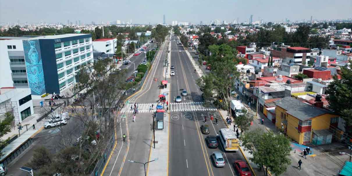 Rehabilitación de la Avenida San Claudio beneficia a comunidad universitaria de la BUAP