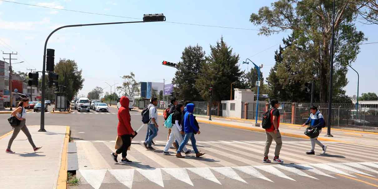 Rehabilitación de la Avenida San Claudio beneficia a comunidad universitaria de la BUAP