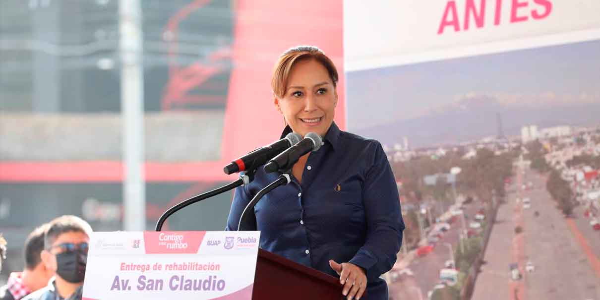 Rehabilitación de la Avenida San Claudio beneficia a comunidad universitaria de la BUAP