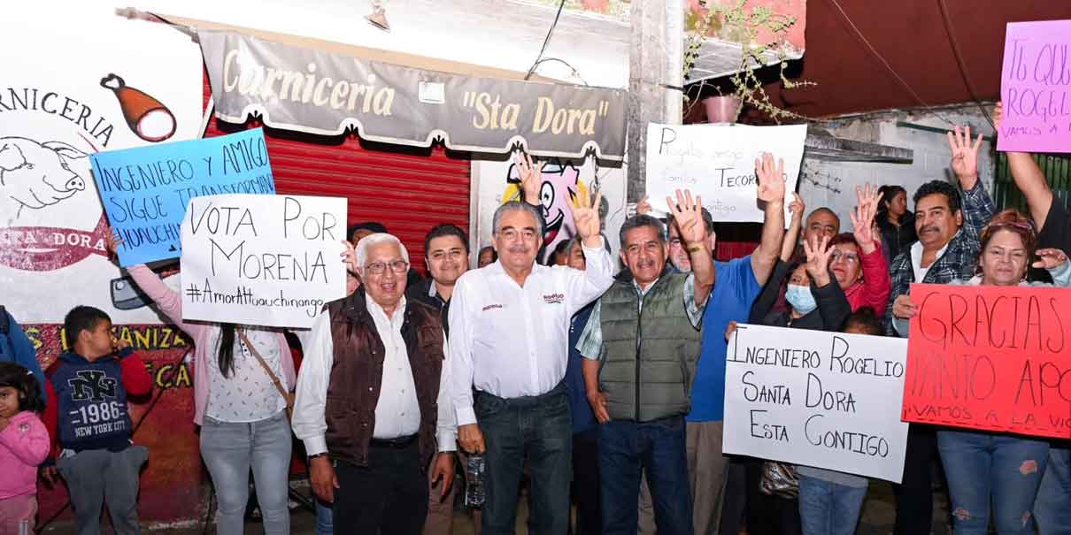 Rogelio López reafirma impulso al bienestar y justicia social en Huauchinango