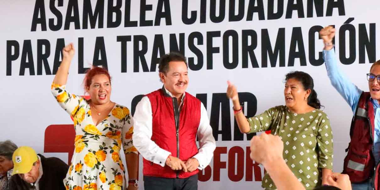 Unidos pueblo y gobierno para un mejor Puebla: Mier