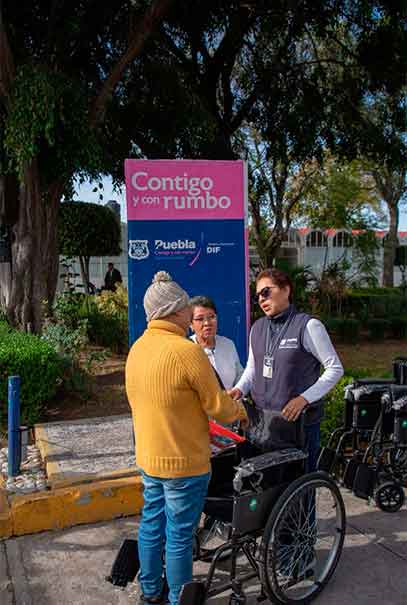 SMDIF Puebla invierte más de 7 mdp en aparatos funcionales para personas con discapacidad