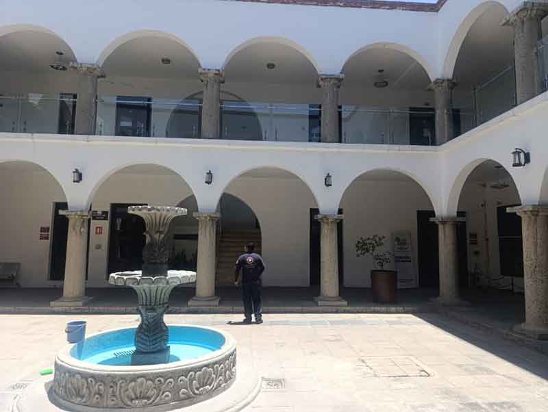 San Pedro Cholula supervisa inmuebles tras sismo en Oaxaca