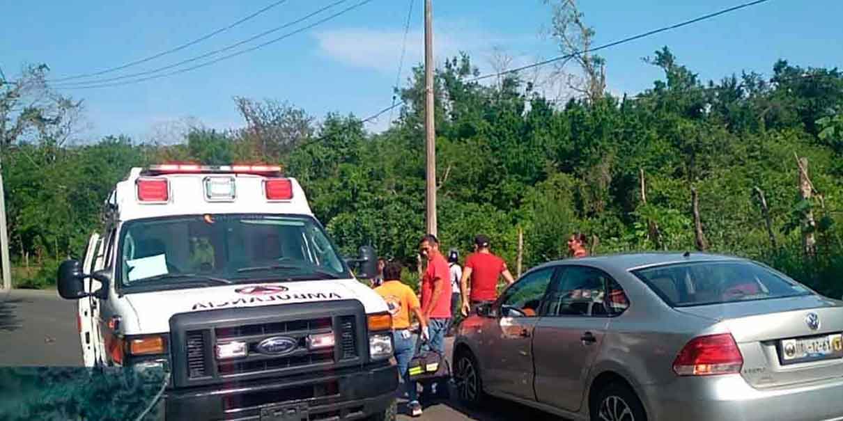 Chocan dos motociclistas, uno iba borracho