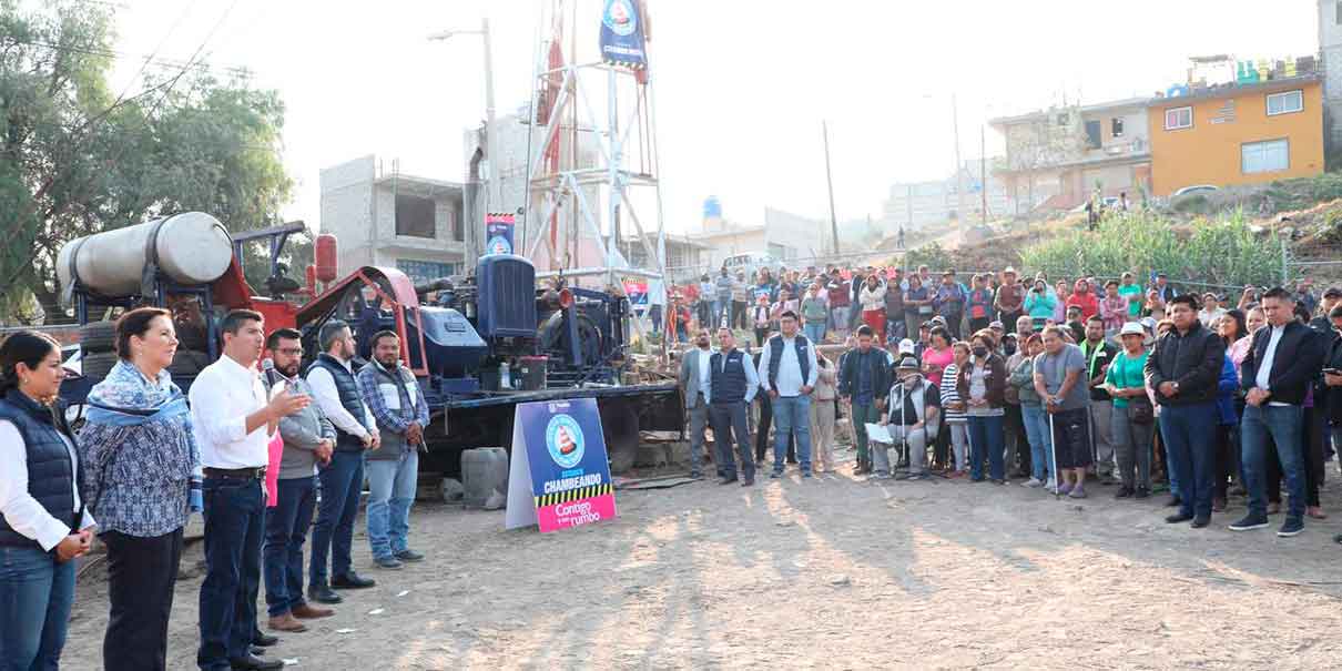 Se invierten 7.9 mdp en pozo para dotar de agua a 25 mil personas en San Jerónimo Caleras