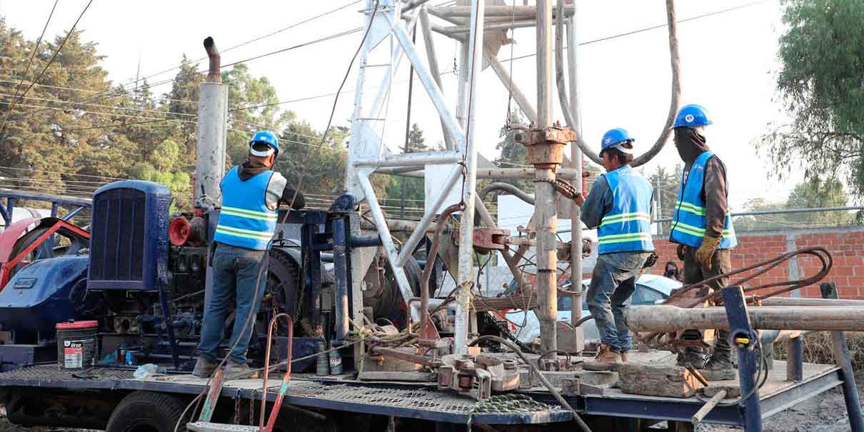 Se invierten 7.9 mdp en pozo para dotar de agua a 25 mil personas en San Jerónimo Caleras