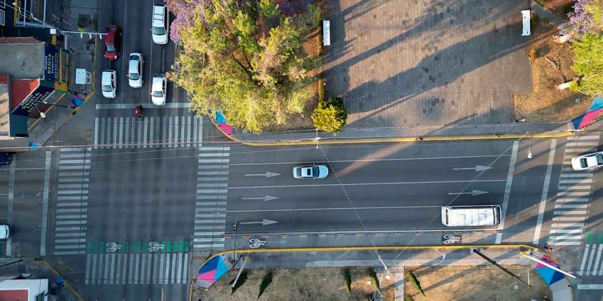 Mayor seguridad en la circulación de la avenida 25 Oriente-Poniente