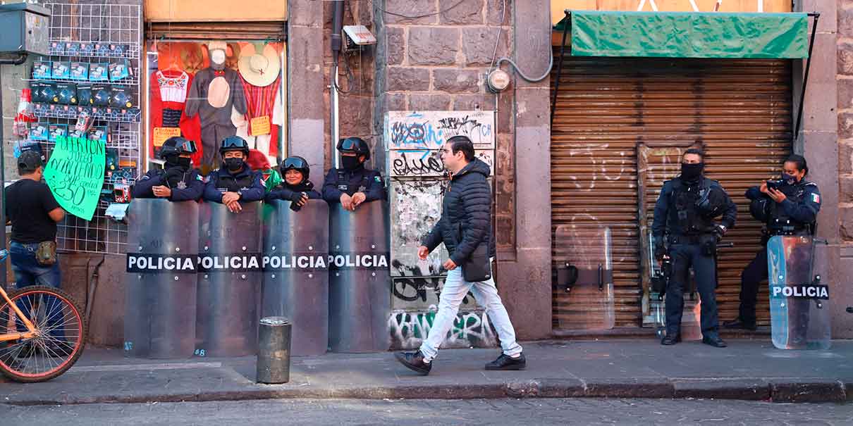 Más operativos si los ambulantes insisten en instalarse en el Centro Histórico